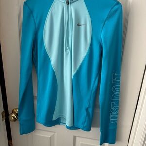 Nike Aqua Teal Dri-FIT Athletic Top